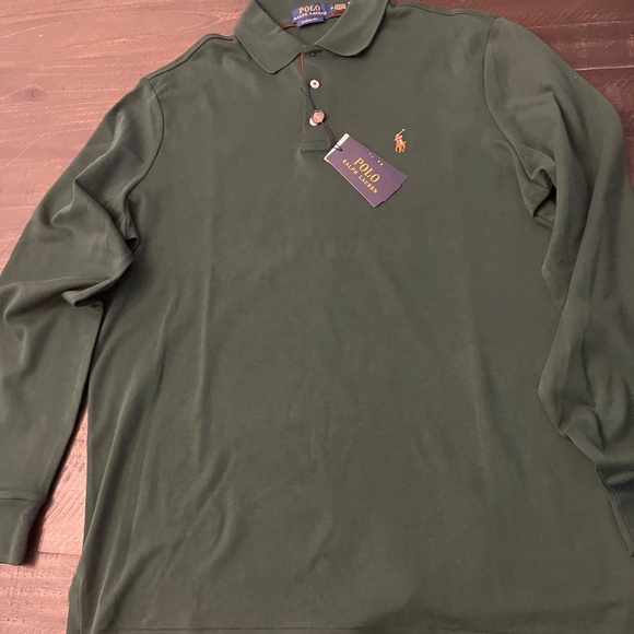 Ralph Lauren long sleeve polo tshirt - Picture 2 of 4